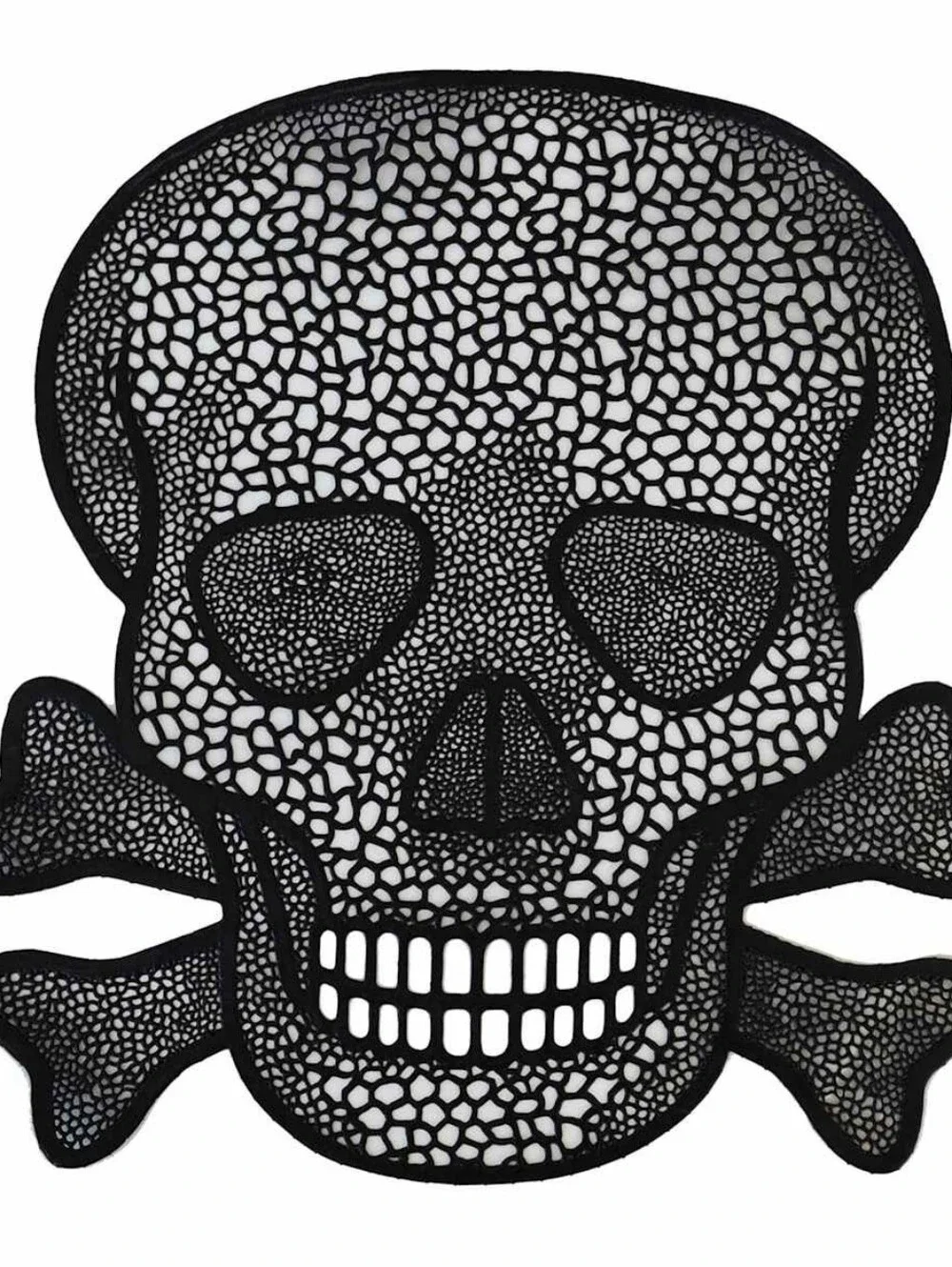 Black Skull OR Pumpkin Placemat Choose 1